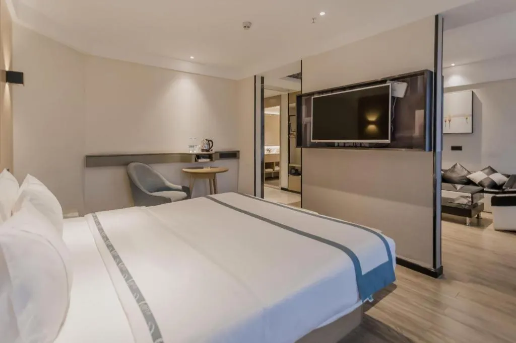 Bed in City Comfort Inn Foshan Gaoming Huaying Square