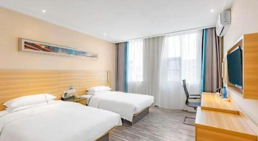 Bed in City Comfort Inn Xiaogan Dawu Bishui Huating