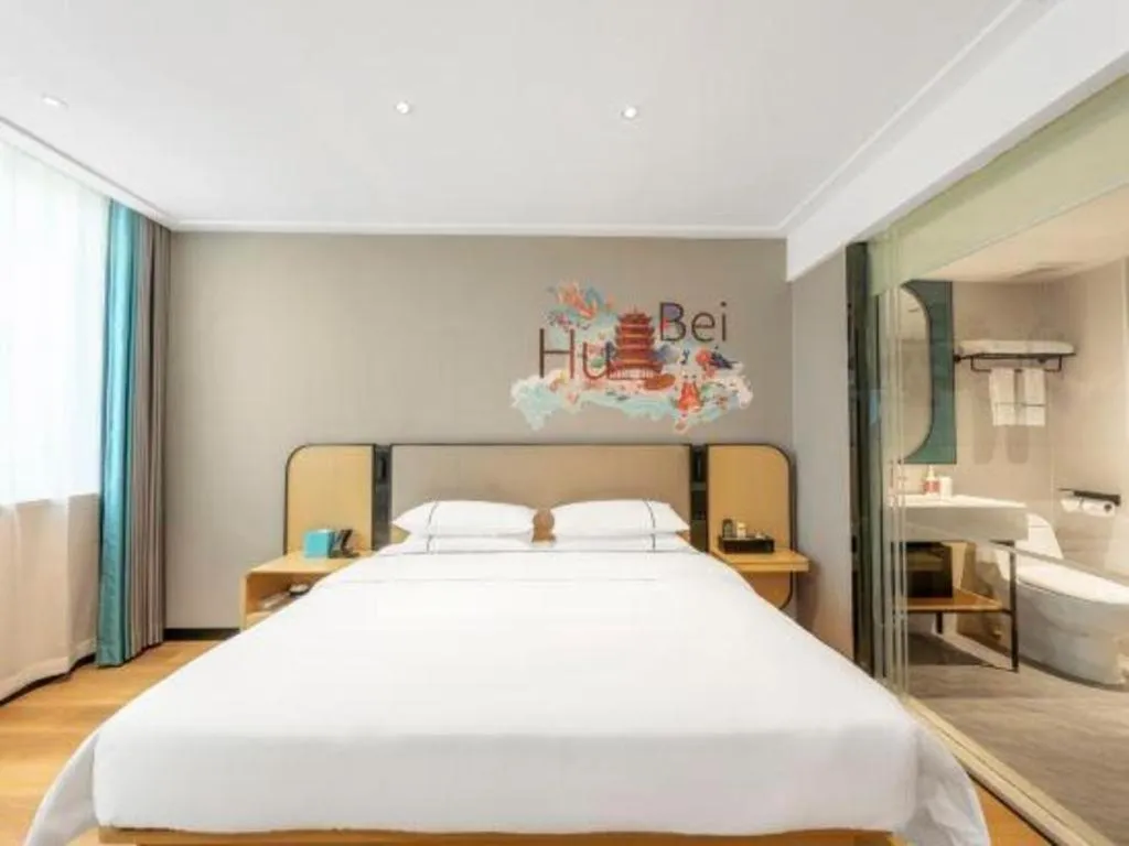 Bed in City Comfort Inn Xiaogan Dawu Bishui Huating