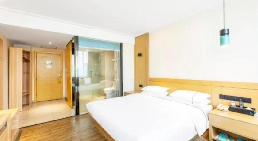 Bed in City Comfort Inn Xiaogan Dawu Bishui Huating