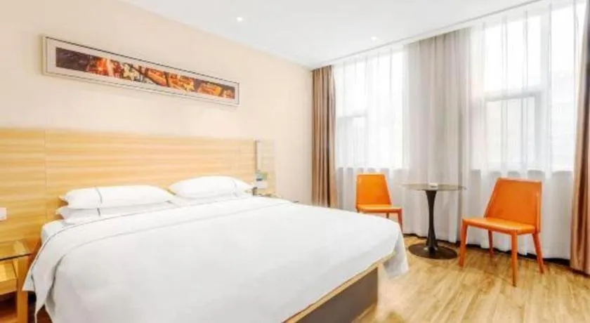 Bed in City Comfort Inn Xiaogan Dawu Bishui Huating