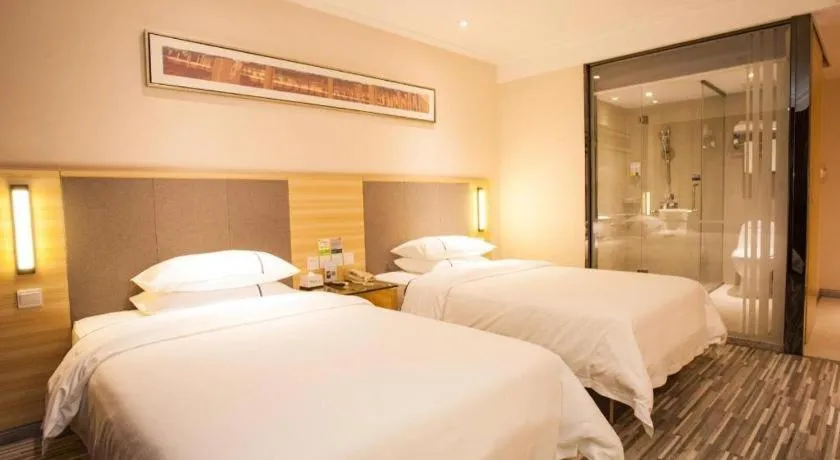 Bed in City Comfort Inn Zhanjiang Seaside Park Guanhai Corridor