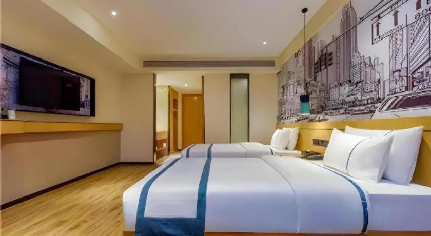Bed in City Comfort Inn Guiyang Financial City