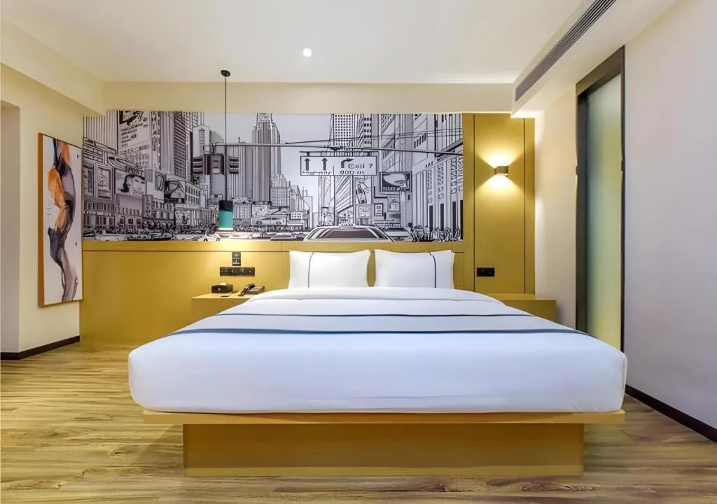 Bed in City Comfort Inn Guiyang Financial City