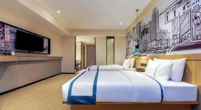 Bed in City Comfort Inn Guiyang Financial City