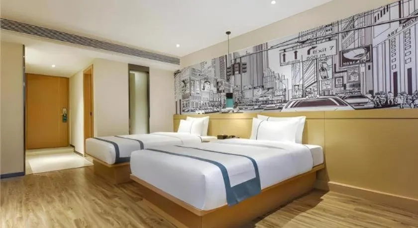Bed in City Comfort Inn Guiyang Financial City