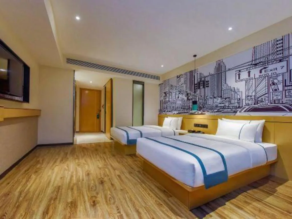 Bed in City Comfort Inn Guiyang Financial City