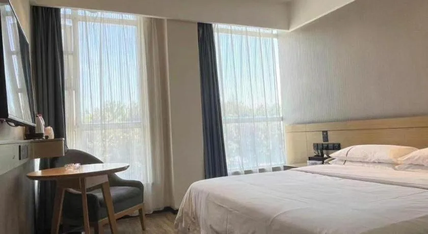 Bed in City Comfort Inn Suizhou Railway Station