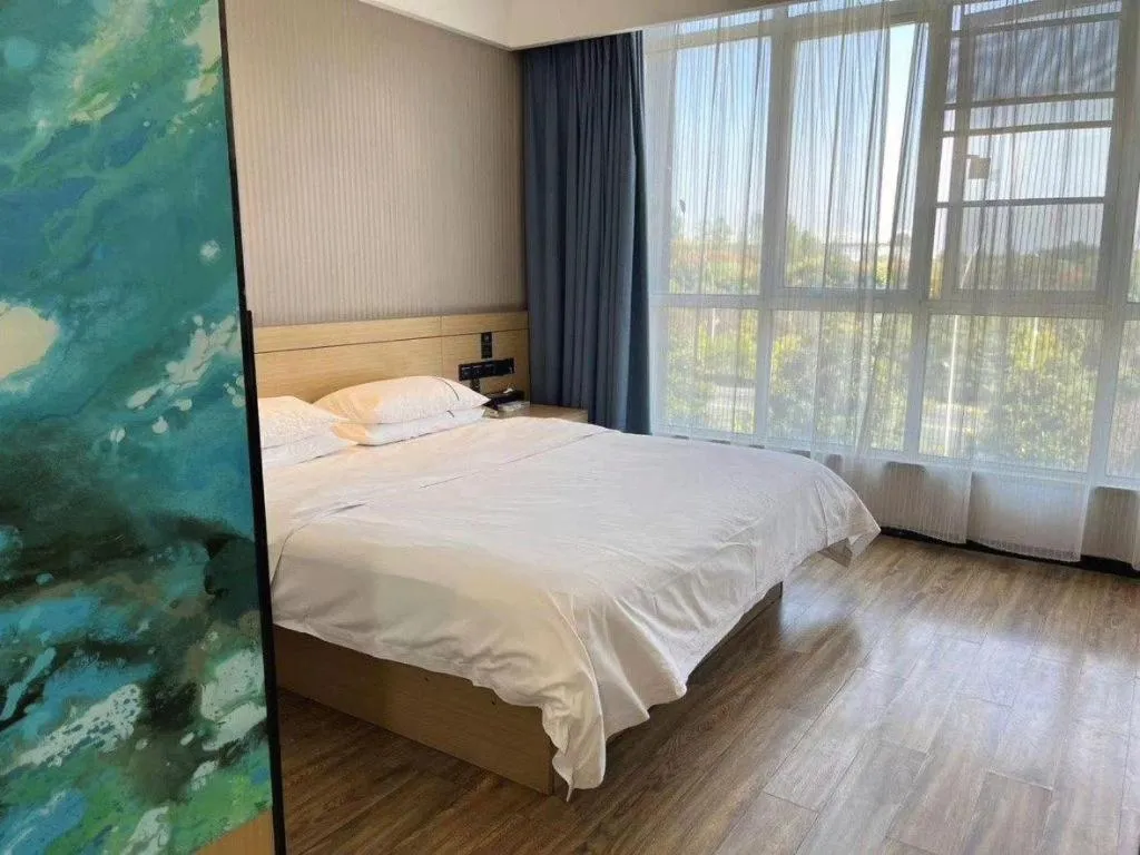 Bed in City Comfort Inn Suizhou Railway Station