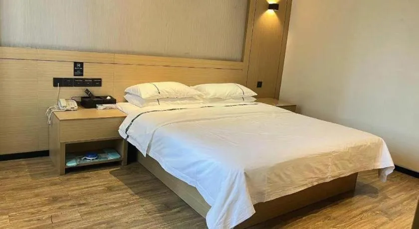 Bed in City Comfort Inn Suizhou Railway Station