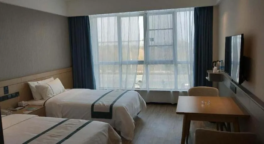 Bed in City Comfort Inn Suizhou Railway Station