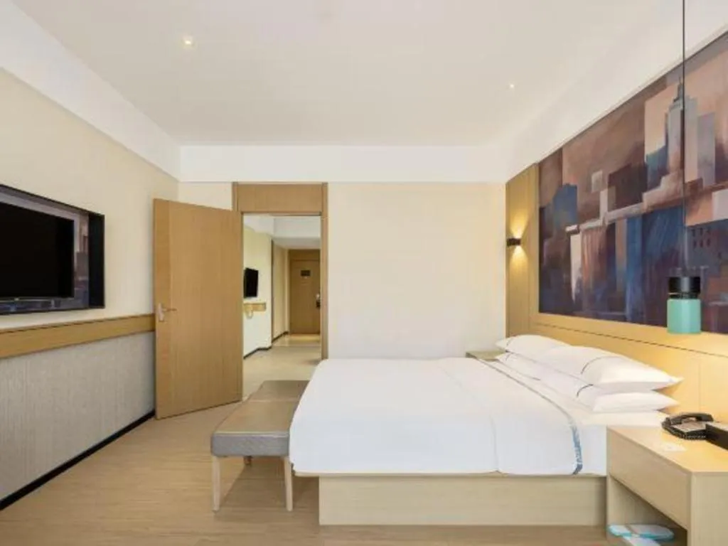 Bed in City Comfort Inn Suizhou Railway Station