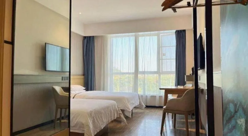 Bed in City Comfort Inn Suizhou Railway Station