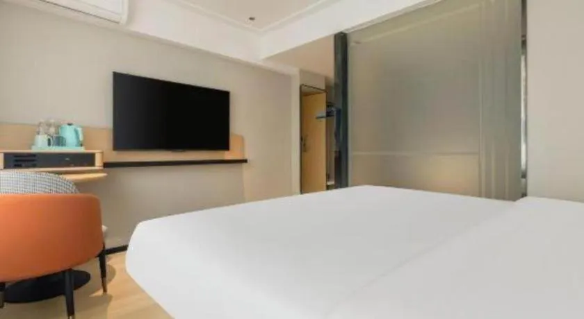 Bed in City Comfort Inn Nanning Chaoyang Square Zhongshan Road Food Street