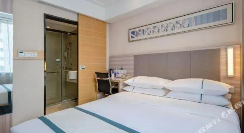Bed in City Comfort Inn Nanning Chaoyang Square Zhongshan Road Food Street