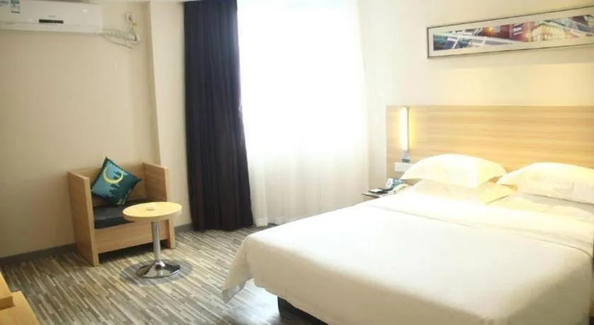 Bed in City Comfort Inn Xianning Chongyang Taoxi Avenue