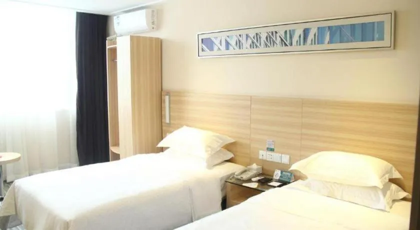 Bed in City Comfort Inn Xianning Chongyang Taoxi Avenue