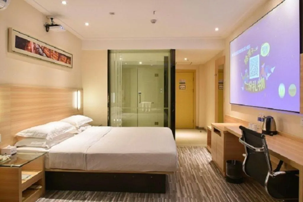 Bed in City Comfort Inn Xianning Chongyang Taoxi Avenue