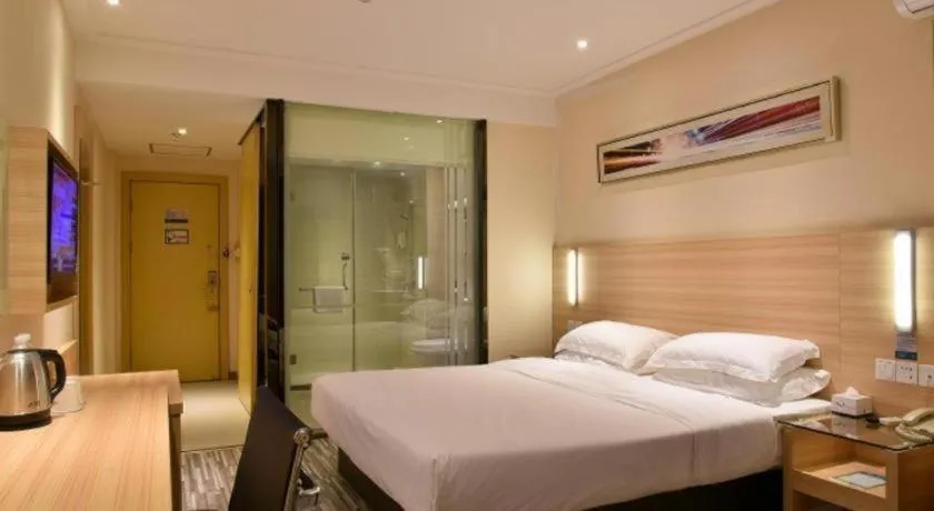 Bed in City Comfort Inn Xianning Chongyang Taoxi Avenue