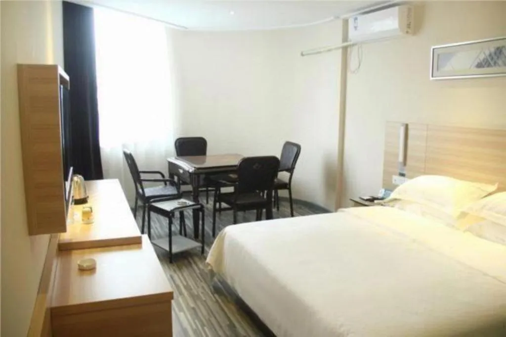 Bed in City Comfort Inn Xianning Chongyang Taoxi Avenue
