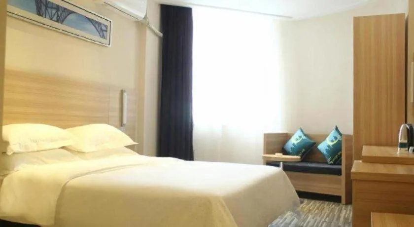 Bed in City Comfort Inn Xianning Chongyang Taoxi Avenue