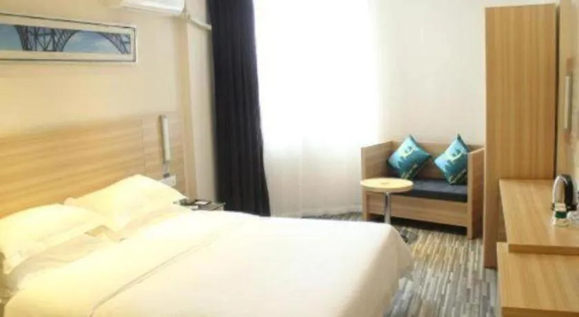 Bed in City Comfort Inn Xianning Chongyang Taoxi Avenue
