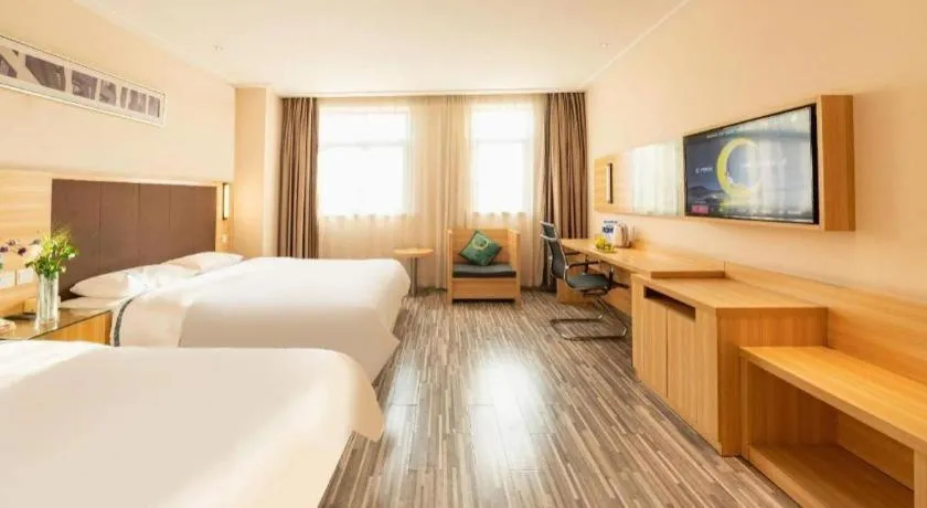 Bed in City Comfort Inn Hefei Shuanggang Fuyang Road