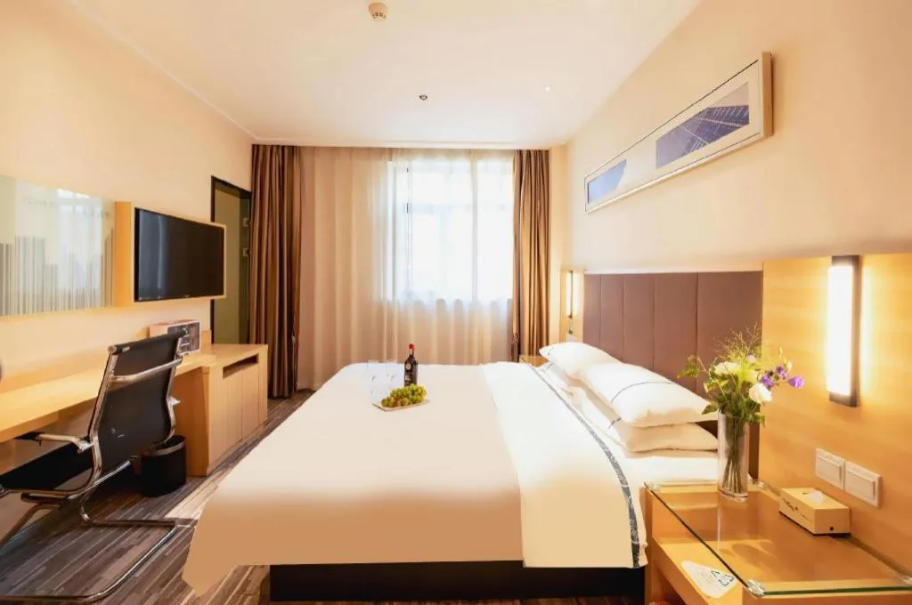 Bed in City Comfort Inn Hefei Shuanggang Fuyang Road
