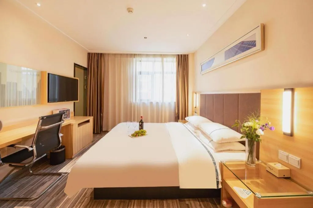 Bed in City Comfort Inn Hefei Shuanggang Fuyang Road