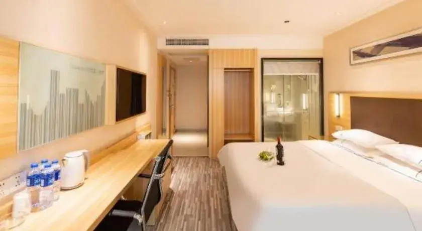 Bed in City Comfort Inn Hefei Shuanggang Fuyang Road Bed in City Comfort Inn Hefei Shuanggang Fuyang Road