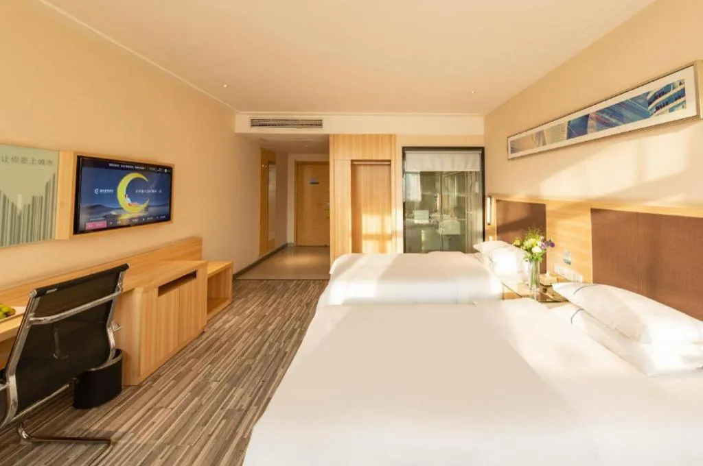 Bed in City Comfort Inn Hefei Shuanggang Fuyang Road