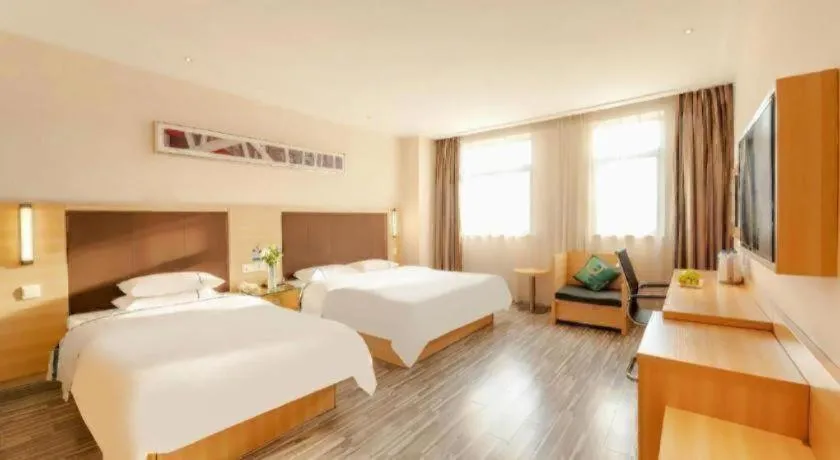 Bed in City Comfort Inn Hefei Shuanggang Fuyang Road