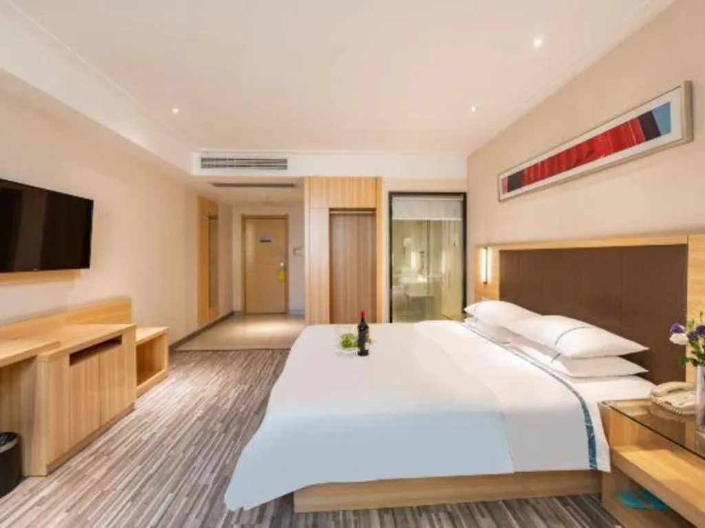 Bed in City Comfort Inn Hefei Shuanggang Fuyang Road