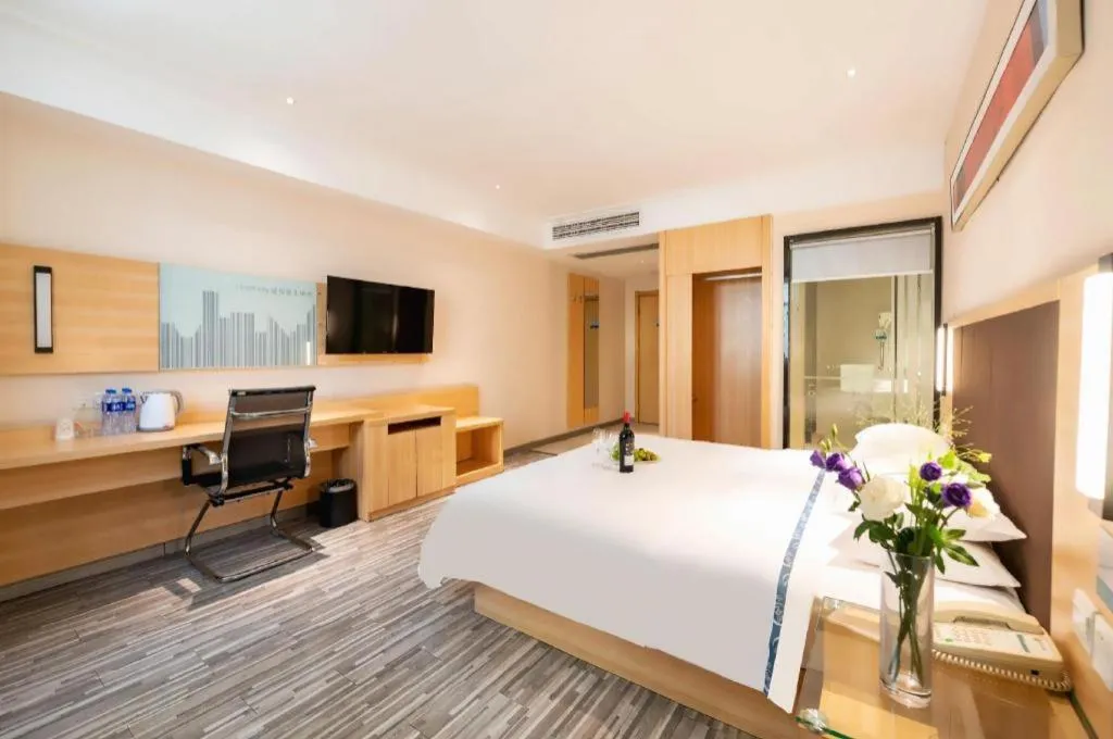 Bed in City Comfort Inn Hefei Shuanggang Fuyang Road