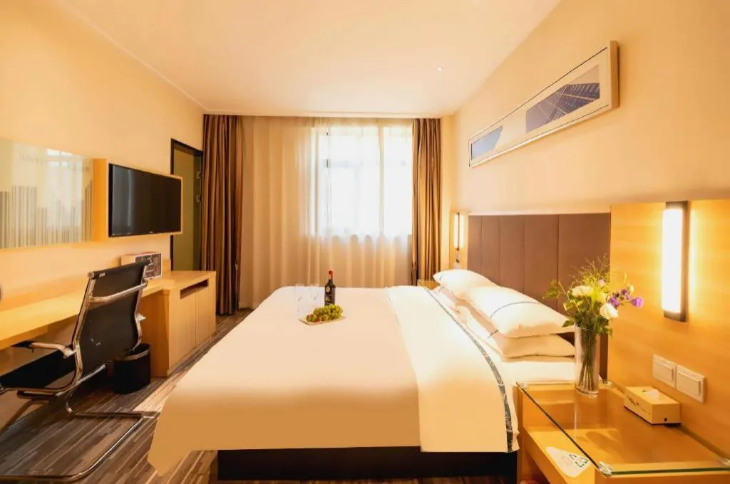 Bed in City Comfort Inn Hefei Shuanggang Fuyang Road