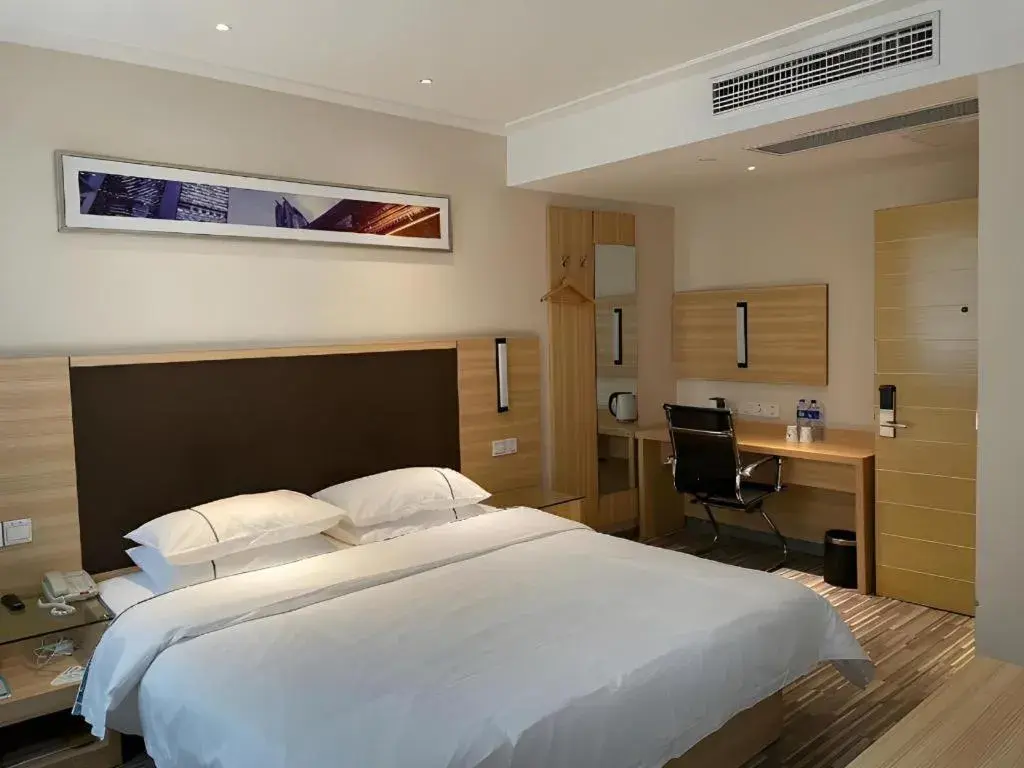Bed in City Comfort Inn Hefei Shuanggang Fuyang Road Bed in City Comfort Inn Hefei Shuanggang Fuyang Road