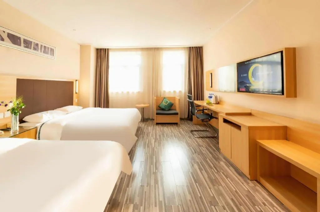 Bed in City Comfort Inn Hefei Shuanggang Fuyang Road