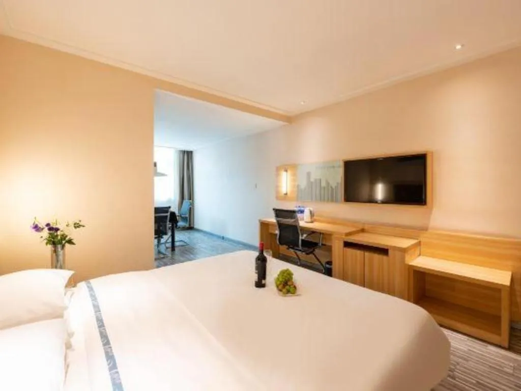 Bed in City Comfort Inn Hefei Shuanggang Fuyang Road