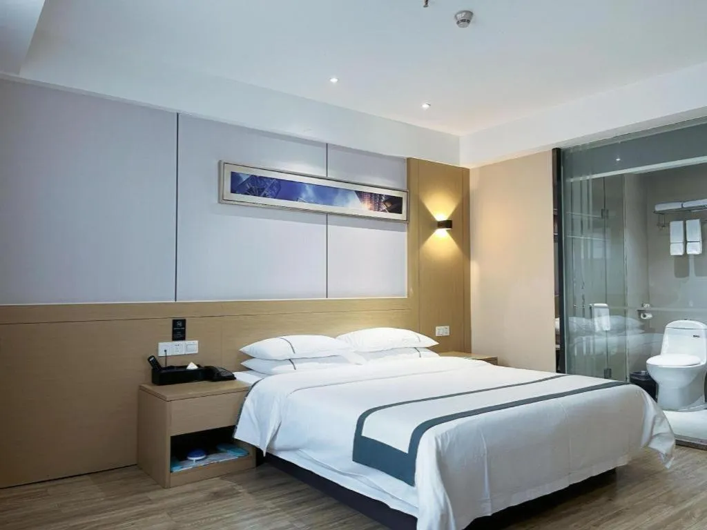 Bed in City Comfort Inn Jingzhou Jianli Jiangcheng Road