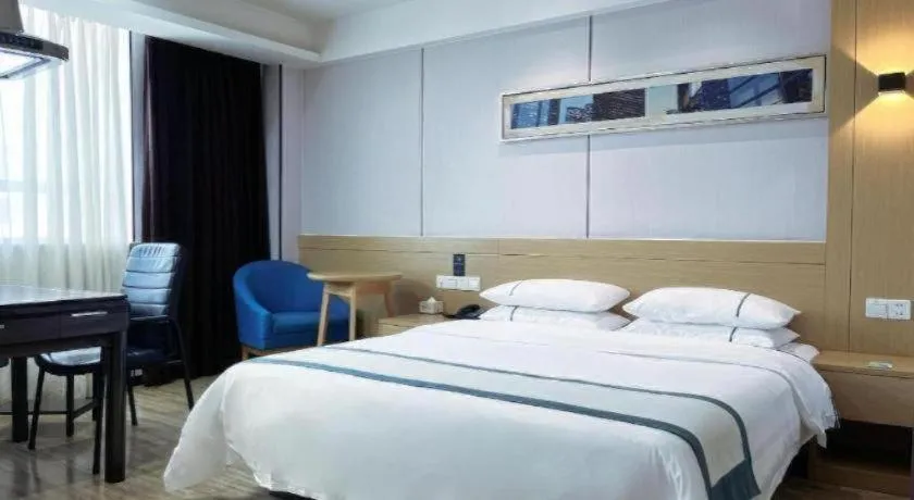 Bed in City Comfort Inn Jingzhou Jianli Jiangcheng Road