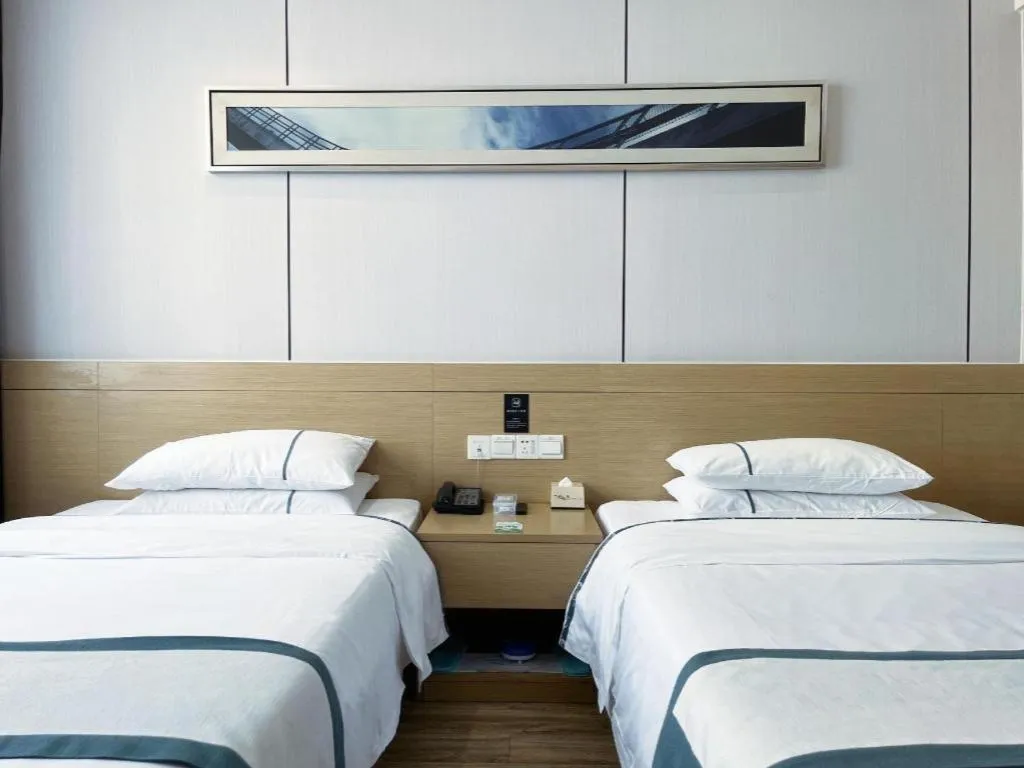 Bed in City Comfort Inn Jingzhou Jianli Jiangcheng Road