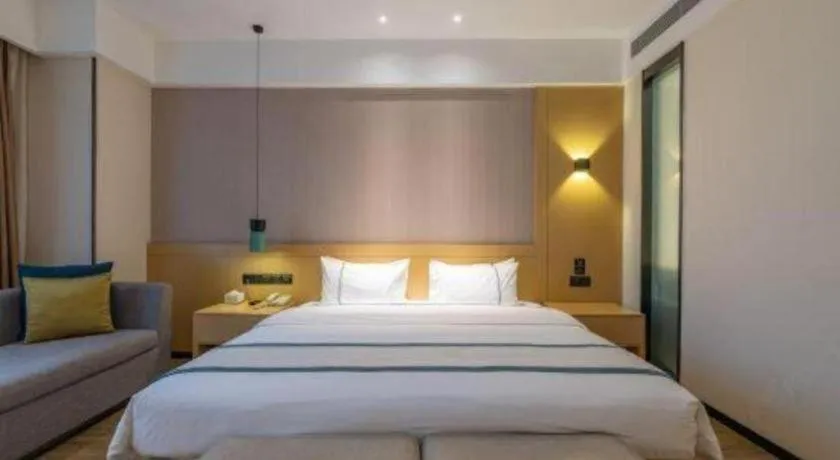 Bed in City Comfort Inn Jinan Railway Station Daming Lake