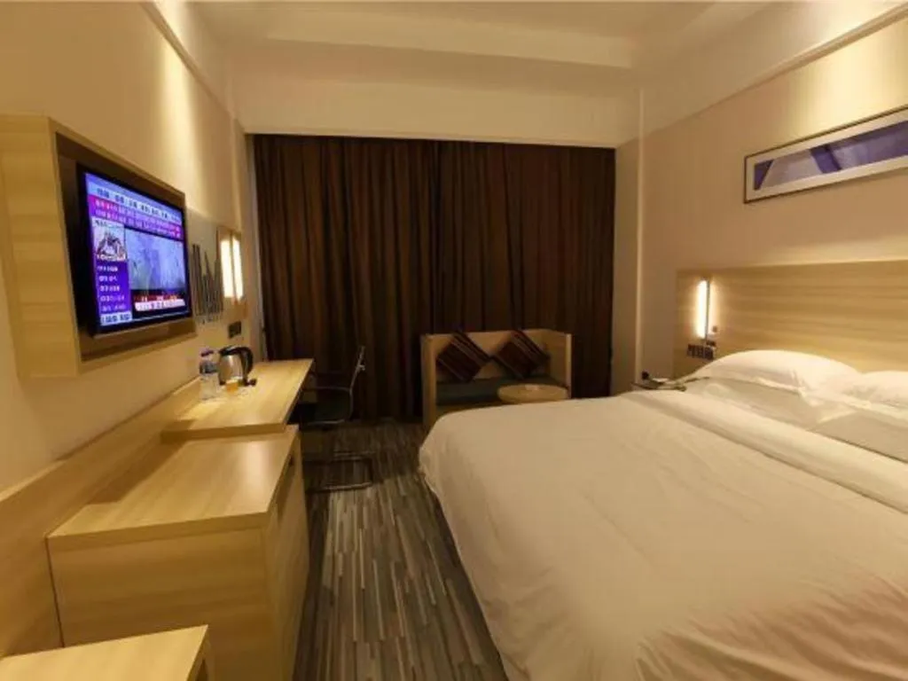 Bed in City Comfort Inn Jinan Railway Station Daming Lake