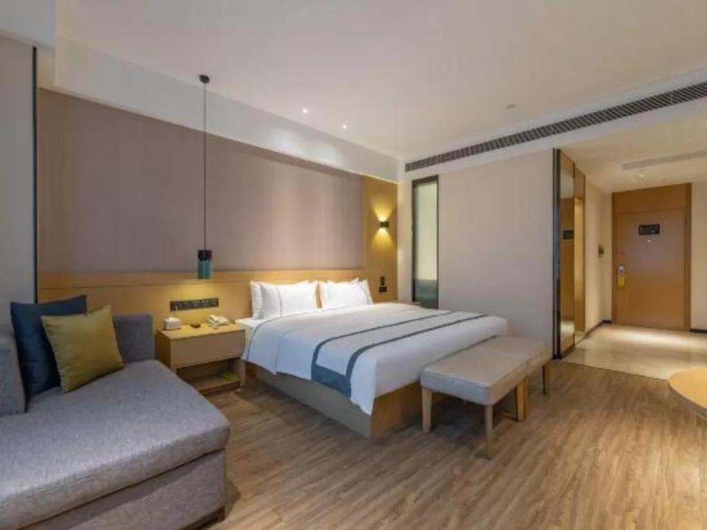 Bed in City Comfort Inn Jinan Railway Station Daming Lake