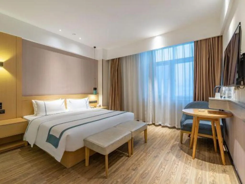 Bed in City Comfort Inn Jinan Railway Station Daming Lake