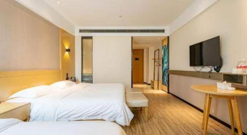 Bed in City Comfort Inn Jinan Railway Station Daming Lake