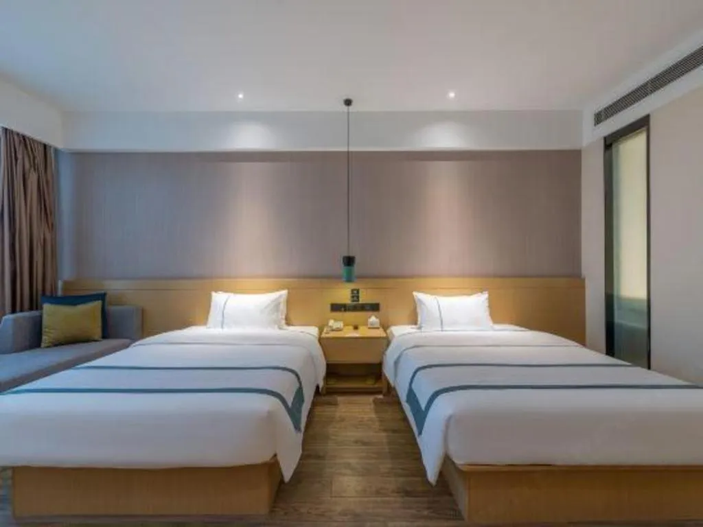 Bed in City Comfort Inn Jinan Railway Station Daming Lake