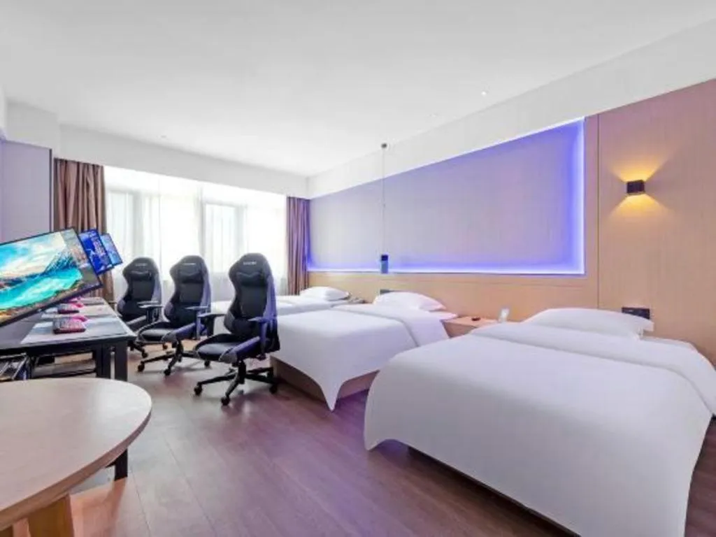 Bed in City Comfort Inn Jinan Railway Station Daming Lake