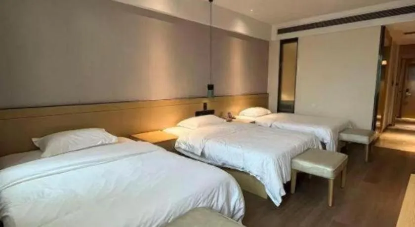 Bed in City Comfort Inn Jinan Railway Station Daming Lake