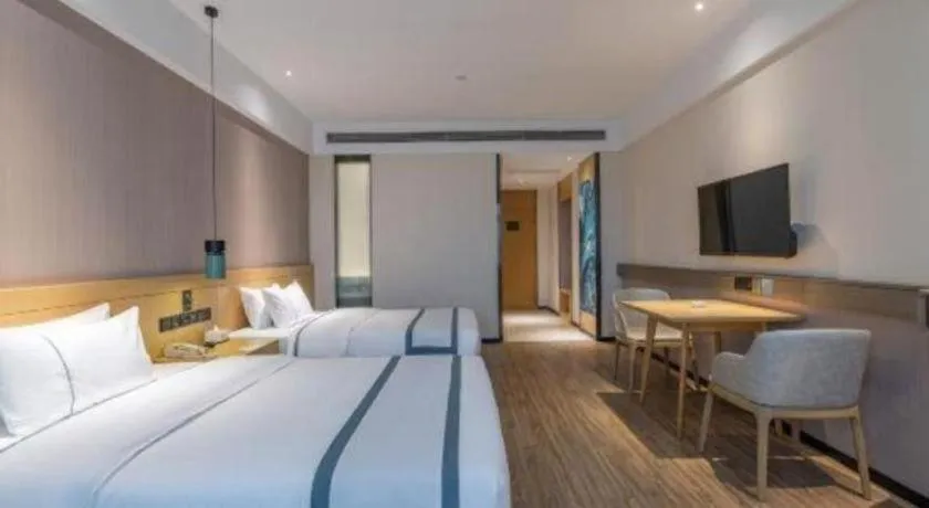 Bed in City Comfort Inn Jinan Railway Station Daming Lake